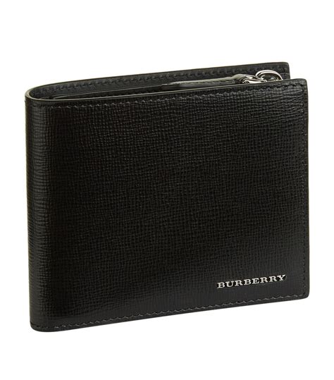 burberry black wallet mens|authentic burberry men wallet.